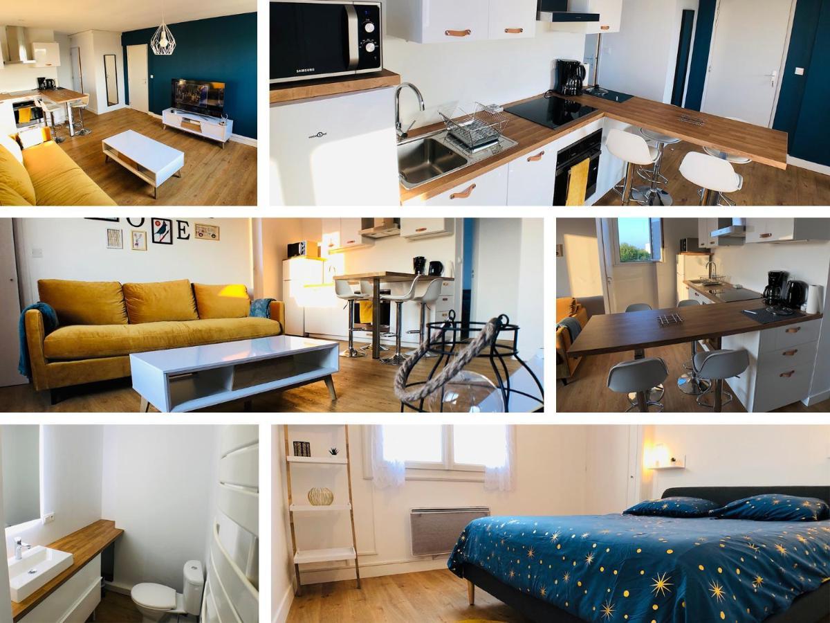 Charmant Appartement 1-4 Personnes, Proche Centre Avec Parking ナント エクステリア 写真