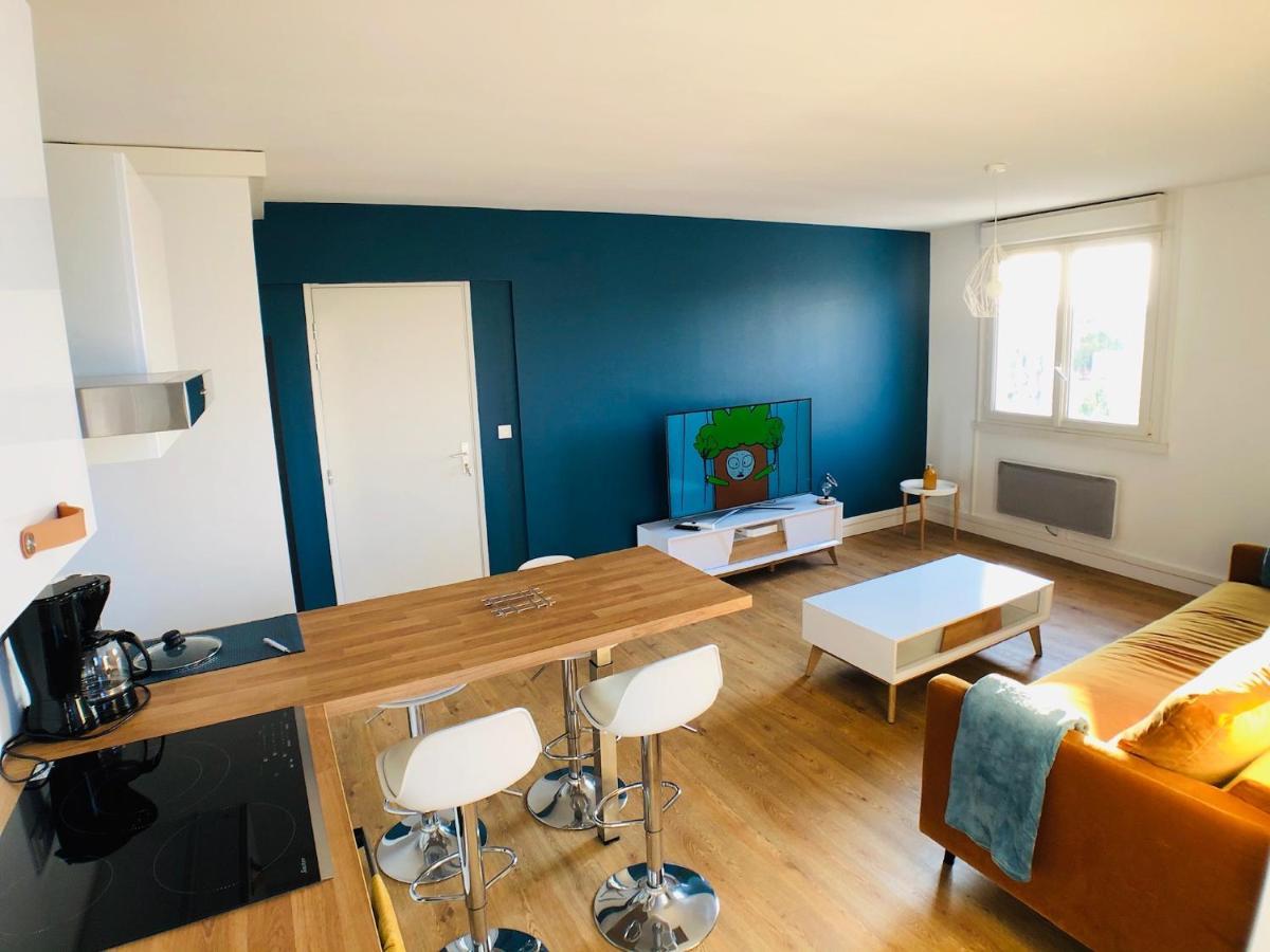 Charmant Appartement 1-4 Personnes, Proche Centre Avec Parking ナント エクステリア 写真