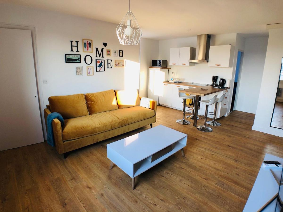 Charmant Appartement 1-4 Personnes, Proche Centre Avec Parking ナント エクステリア 写真